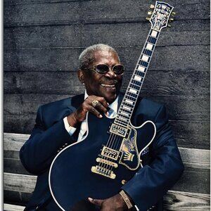 BB King Poster Print 9"x11"